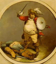 Falstaff avec le corps de Hotspur